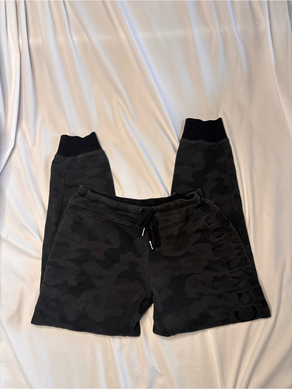 Calvin Klein Black Camo Joggers